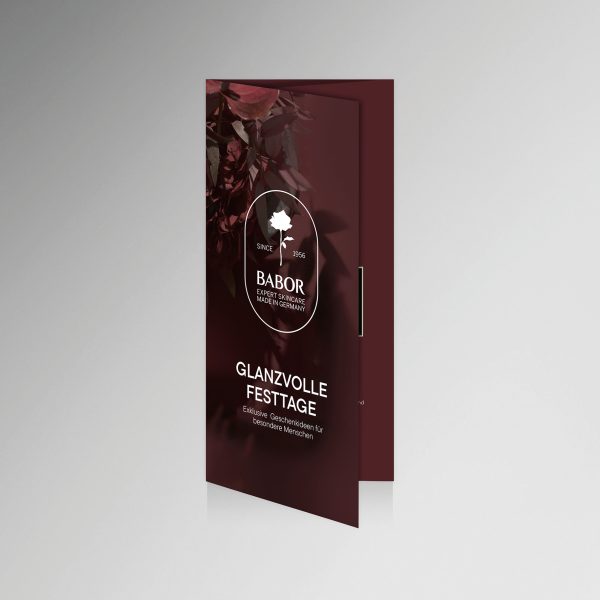 BABOR Weihnachtsfolder<br/>Standard 2025