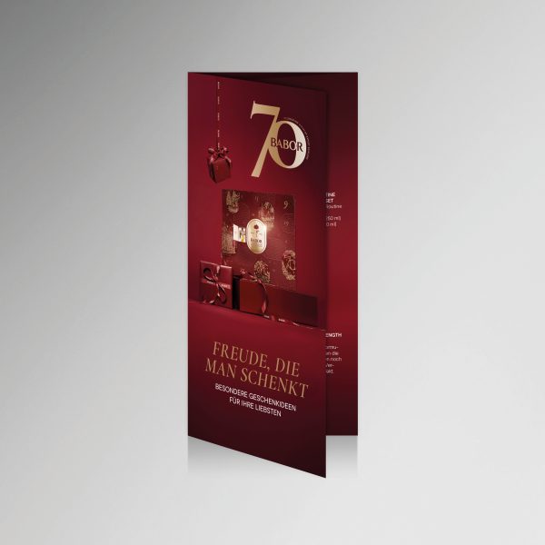 BABOR Weihnachtsfolder<br/>Standard 2026